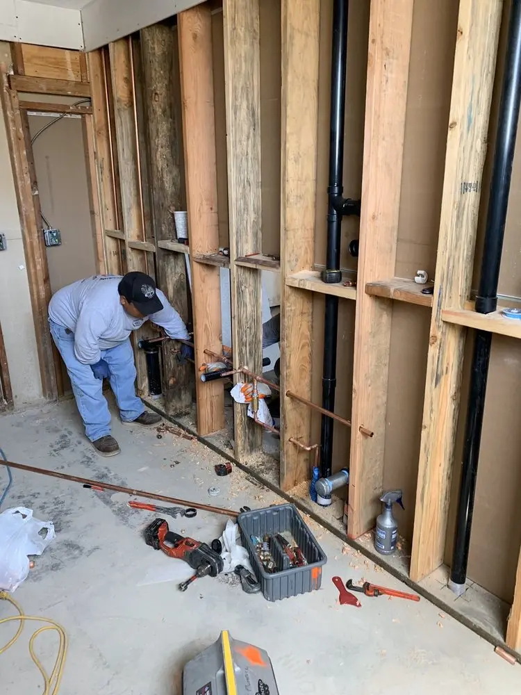 Commercial rough-in plumbing for Water Heater Replacement in Holly Hill